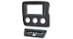 Накладка на консоль панели приборов для автомобиля LADA Niva Legend под головное устройство 2 din и блок управления