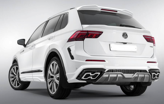 Задний бампер Volkswagen Tiguan (рейстайлинг с 2021-) VT-01.02.00