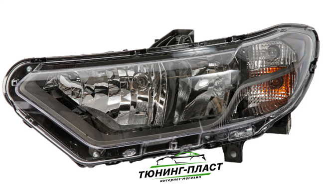 Блок-фара передняя левая Lada Niva Travel Оригинал 8450087159 (темно-серый страйп)