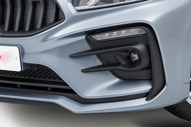 Передний бампер Kudos для Kia Rio 4 с 2017- 