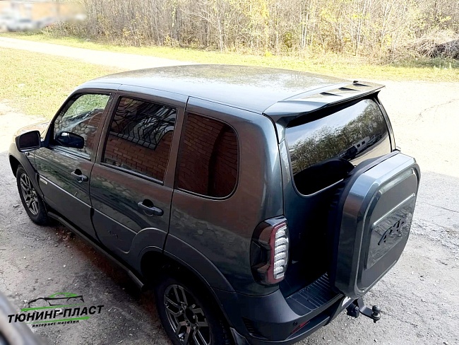 Спойлер Исполин для Chevrolet Niva, Lada Niva Travel