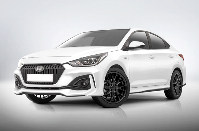Передний бампер Quant Hyundai Solaris 2 2017- SQ-01.01.00
