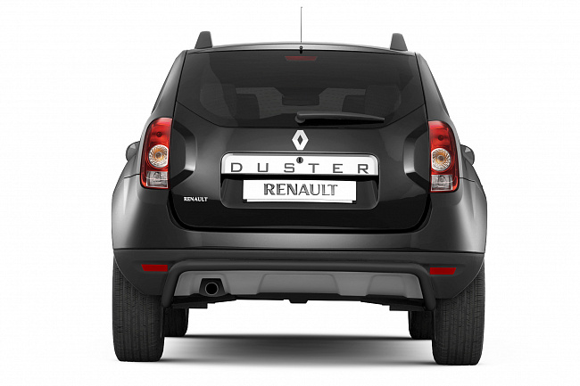 Защита заднего бампера Renault Duster 51 мм (2012-) (ППК) RDU330101