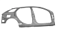 Панель боковины наружная для Lada Vesta Cross, SW Cross (катафорез) 