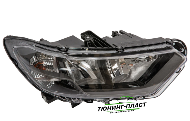 Блок-фара передняя правая Lada Niva Travel Оригинал 8450087158 (темно-серый страйп)