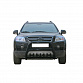 Защита переднего бампера с доп. защит. двигателя d63.5 Chevrolet Captiva 2006-2012(ППК)(1688К)