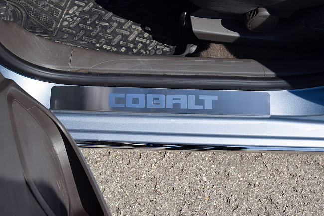 Накладки в проемы дверей Chevrolet Cobalt 2019- (НПС) (CHC220401)