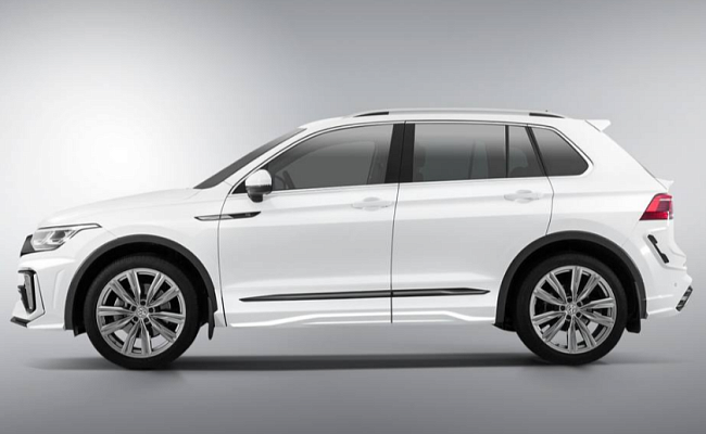 Накладки на двери Volkswagen Tiguan (рейстайлинг с 2021-) VT-01.03.00