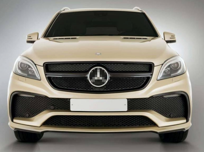 Передний бампер для Mercedes ML 350 (W166) (2011-2015)