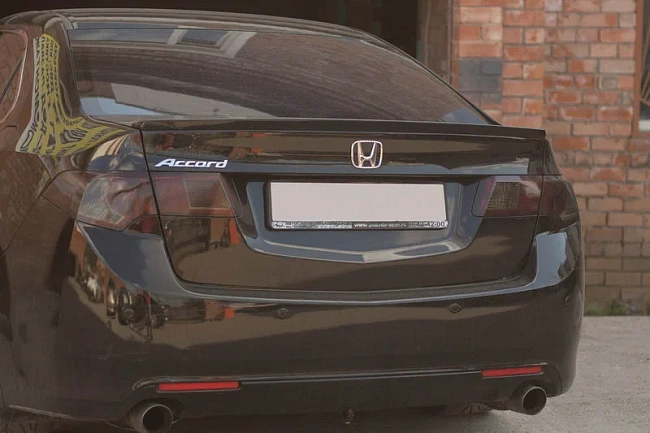 Спойлер лип ASM-0025 на крышку багажника Honda Accord 8 седан 