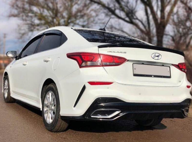 Спойлер Quant Hyundai Solaris 2 (2017- ) SQ-04.01.00