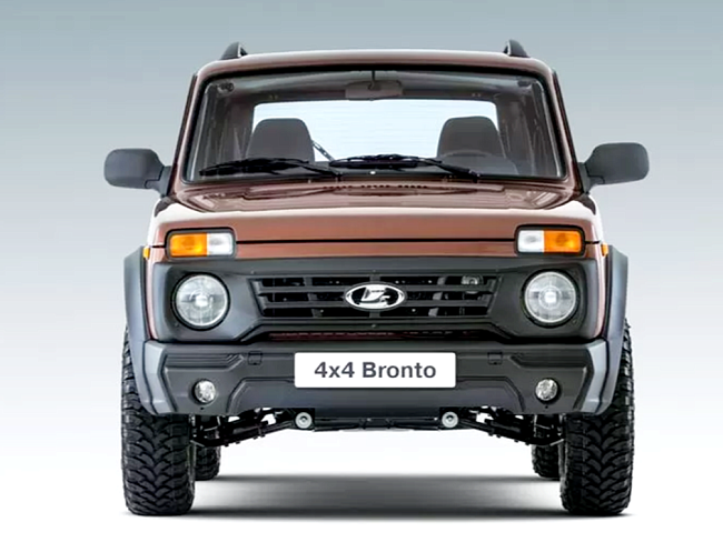 Комплект обвеса "Bronto" для Лада Нива Бронто 4х4, Нива Легенд 4х4, ВАЗ 21213, ВАЗ 21214, Нива Урбан 