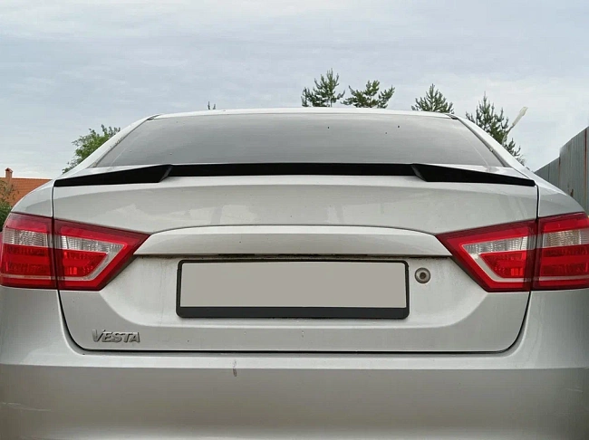 Лип-спойлер W style для Lada Vesta ASM-0090