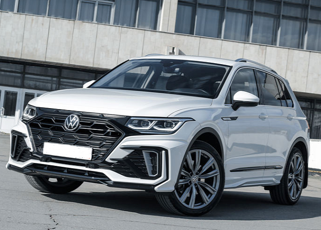 Передний бампер  Volkswagen Tiguan (рейстайлинг с 2021-) VT-01.01.00