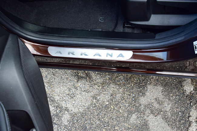 Накладки в проемы дверей Renault Arkana (нерж.сталь) "PT" (RAR220401)