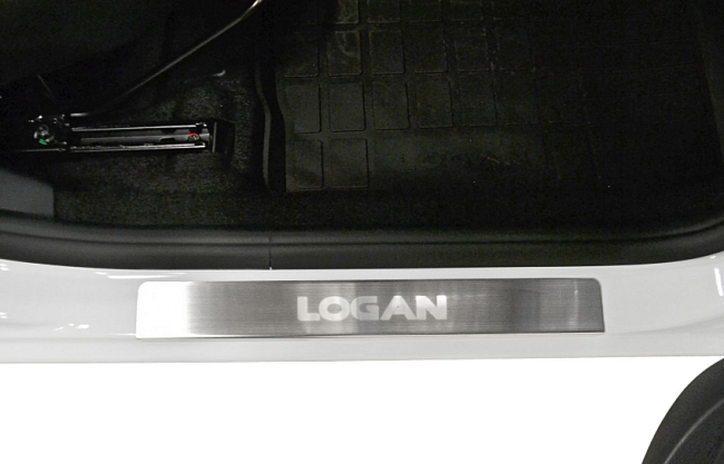 Накладки в проем дверей (4 шт) (НПС) RENAULT Logan 2014- РТ RLO220401