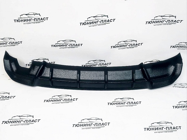 Диффузор накладка на задний бампер Лада Гранта FL (седан) Тюн-авто