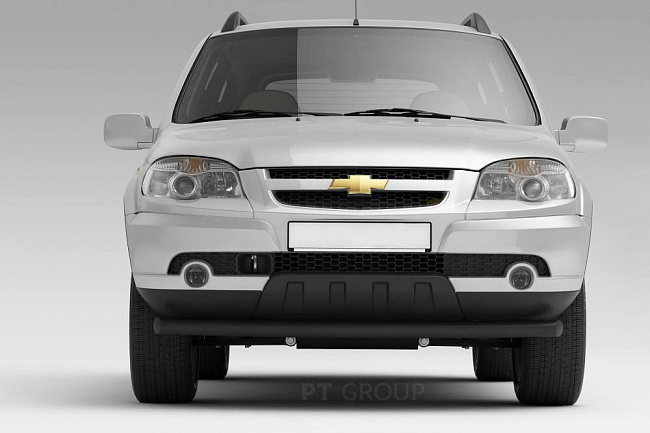 Защита переднего бампера одинарная 63 мм (ППК) Chevrolet Niva с 2009  LNV330203