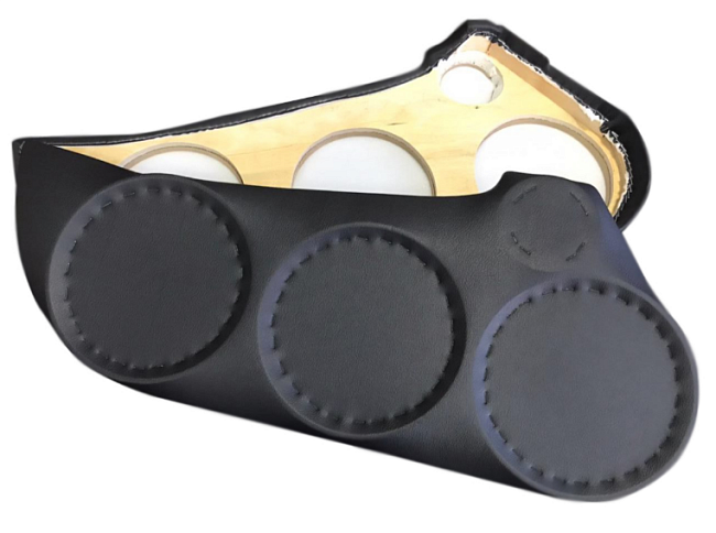 Подиумы акустические для KIA RIO с 2011-2017г.в (4-х компонентные+рупорный твитер)