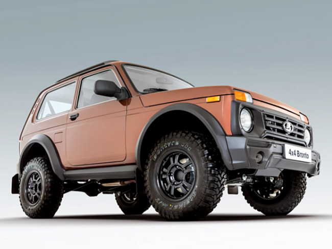 Комплект обвеса "Bronto" для Лада Нива Бронто 4х4, Нива Легенд 4х4, ВАЗ 21213, ВАЗ 21214, Нива Урбан 