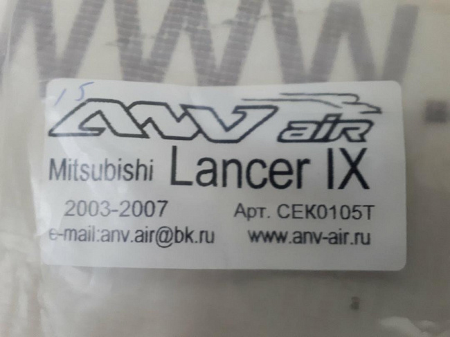 Дефлектор капота Voron Glass на Mitsubishi Lancer IX 