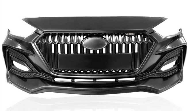 Передний бампер Quant Hyundai Solaris 2 2017- SQ-01.01.00