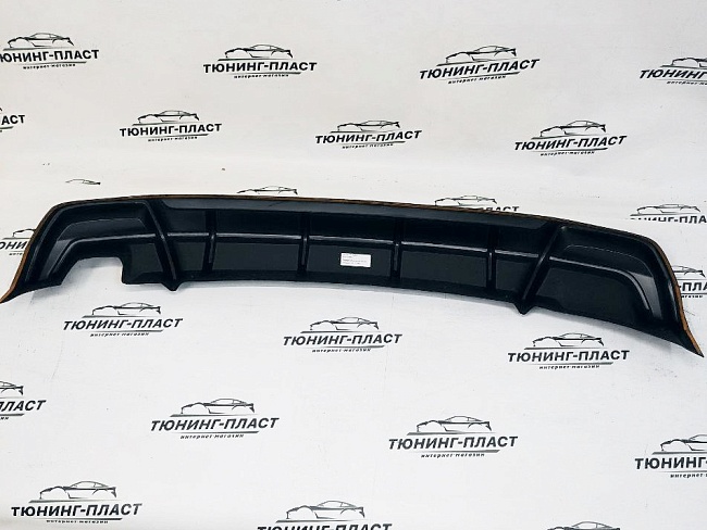 Диффузор накладка на задний бампер Лада Гранта FL (седан) Тюн-авто