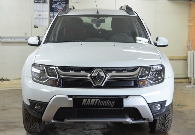 Заглушка в решетку Renault Duster c 2015 г.в.-, №5 KART RDN 0151