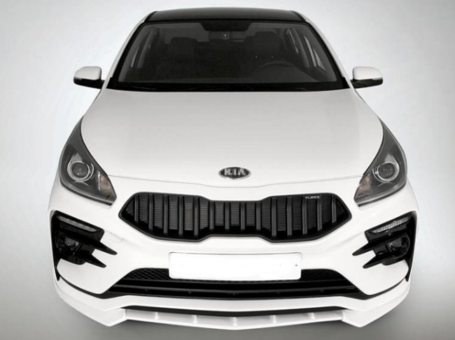 Сплиттер Q для Kia Rio 4 с 2017- 