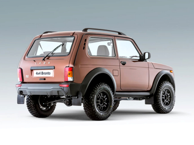 Накладки на пороги Лада Нива Бронто 4х4 Оригинал 2121-88212140 /41-00