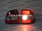 Задние светодиодные фонари Приора (хэтчбек).Красные.ZFT-302 LED
